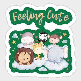 Cute Little Baby Animals #20 Sticker